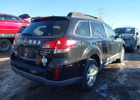 2011 Subaru Outback 2.5I Limited from USA, damaged, VIN 4S4BRCKC5B3349059